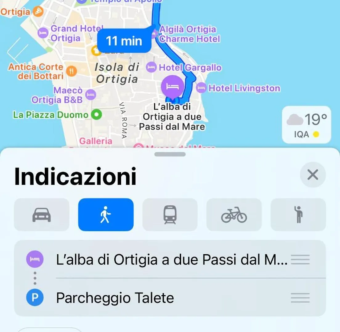 Appartamento L'alba di ortigia a due passi dal mare Syracuse Italia